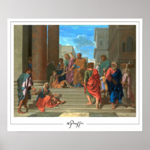 Poster d'art Nicolas Poussin Zedign #50