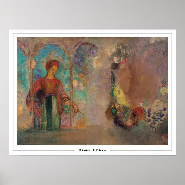 Poster d'art Odilon Redon Zedign #20 (Devant)