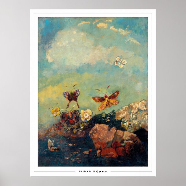 Poster d'art Odilon Redon Zedign #22 (Devant)