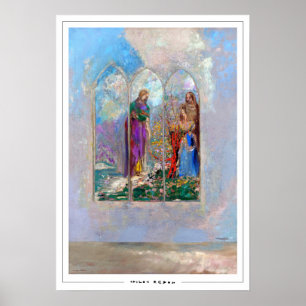 Poster d'art Odilon Redon Zedign #23