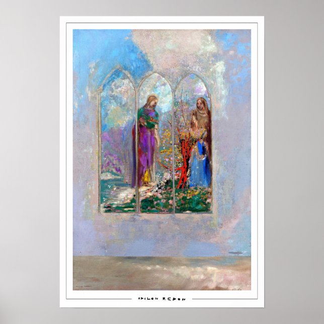 Poster d'art Odilon Redon Zedign #23 (Devant)
