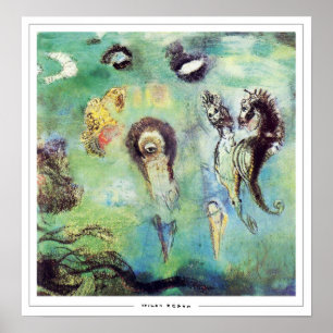 Poster d'art Odilon Redon Zedign #234
