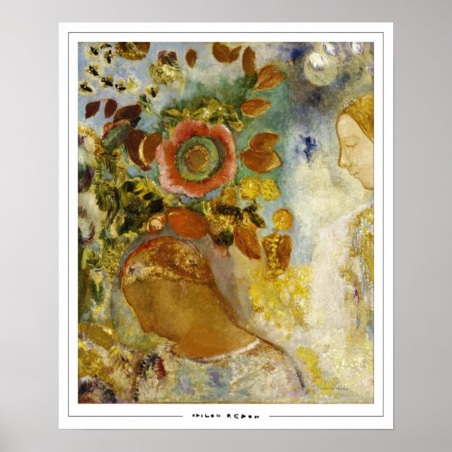 Poster d'art Odilon Redon Zedign #24 (Devant)