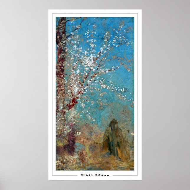 Poster d'art Odilon Redon Zedign #587 (Devant)