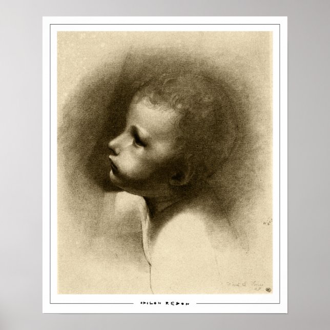 Poster d'art Odilon Redon Zedign #733 (Devant)