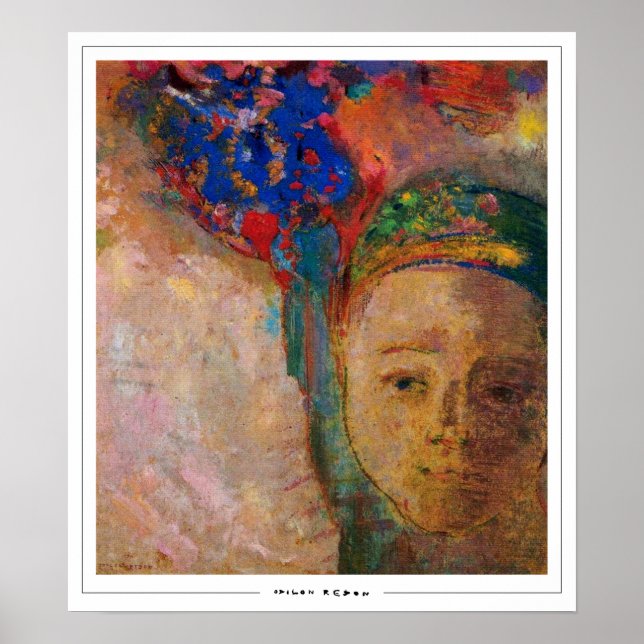 Poster d'art Odilon Redon Zedign #776 (Devant)