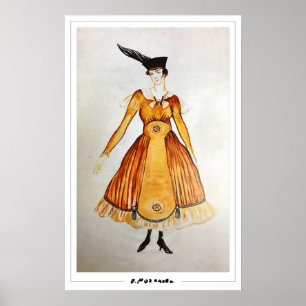 Poster d'art Olga Rozanova Zedign #161