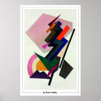 Poster d'art Olga Rozanova Zedign #80