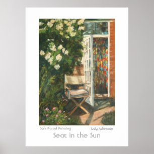 Poster d'art ou d'impression - Un siège au soleil