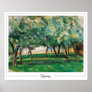 Poster d'art Paul Cézanne Zedign #7