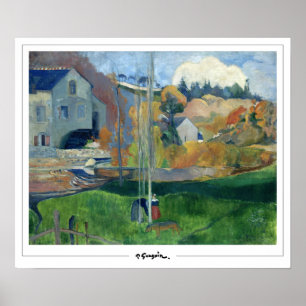 Poster d'art Paul Gauguin Zedign #212