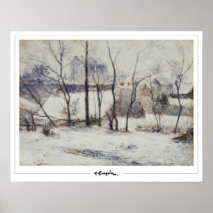 Poster d'art Paul Gauguin Zedign #348