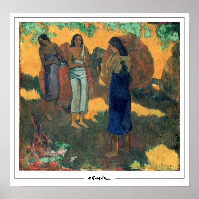Poster d'art Paul Gauguin Zedign #93 (Devant)
