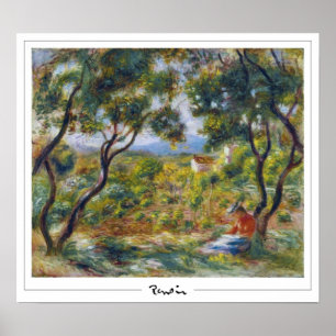 Poster d'art Pierre-Auguste Renoir Zedign #186