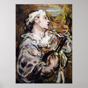 Poster d'art Pierrot de Daumier