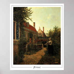 Poster d'art Pieter de Hooch Zedign #5