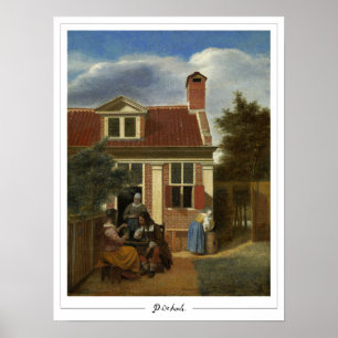 Poster d'art Pieter de Hooch Zedign #59