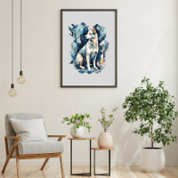 Poster d'art pour chien [BD-D1]