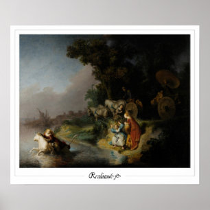 Poster d'art Rembrandt van Rijn Zedign #11