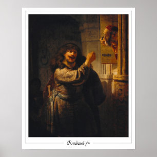 Poster d'art Rembrandt van Rijn Zedign #26