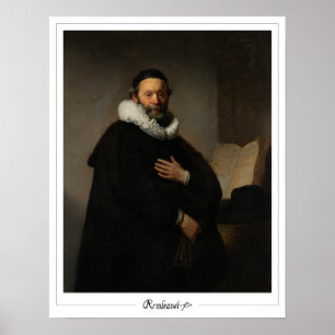Poster d'art Rembrandt van Rijn Zedign #337