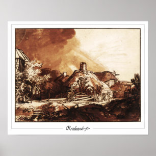 Poster d'art Rembrandt van Rijn Zedign #462