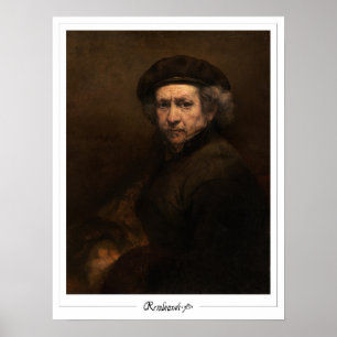 Poster d'art Rembrandt van Rijn Zedign #543