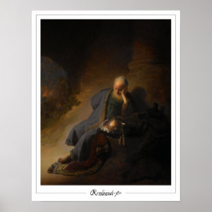 Poster d'art Rembrandt van Rijn Zedign #609