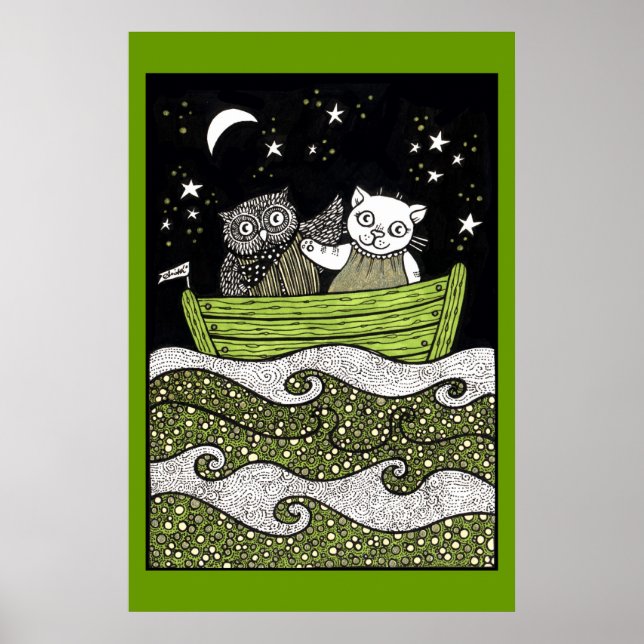 Poster d'art Sail Away (Devant)