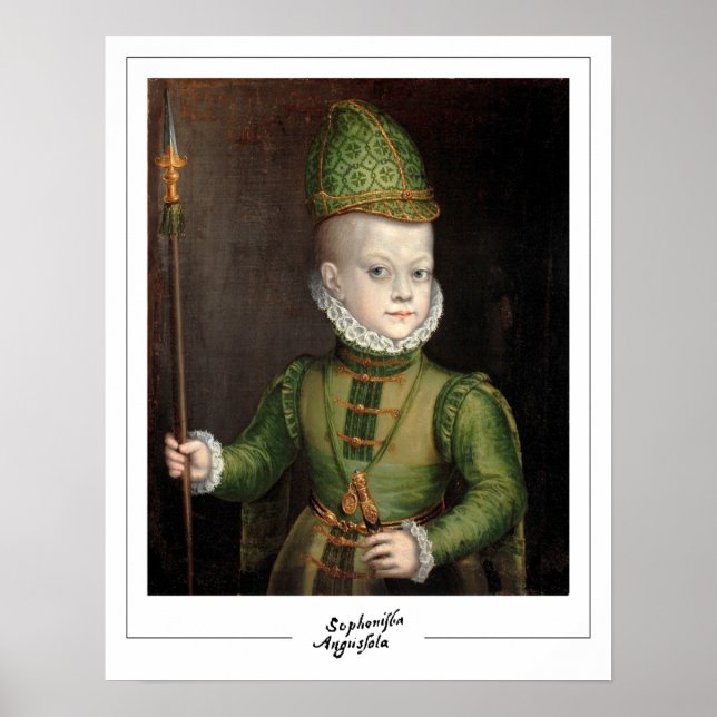 Poster d'art Sofonisba Anguissola Zedign #21 (Devant)