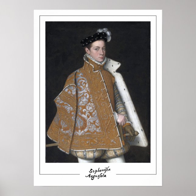 Poster d'art Sofonisba Anguissola Zedign #6 (Devant)