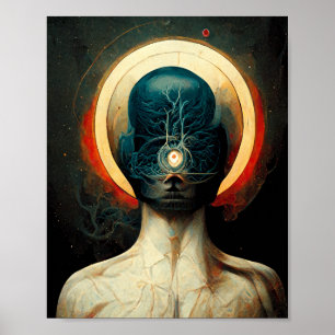 Poster d'art Surreal Dark Imaginaire