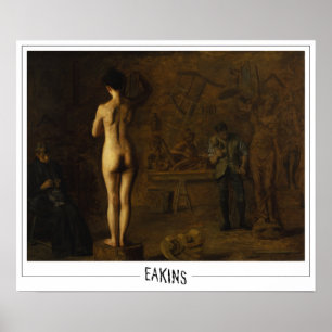 Poster d'art Thomas Eakins Zedign #1
