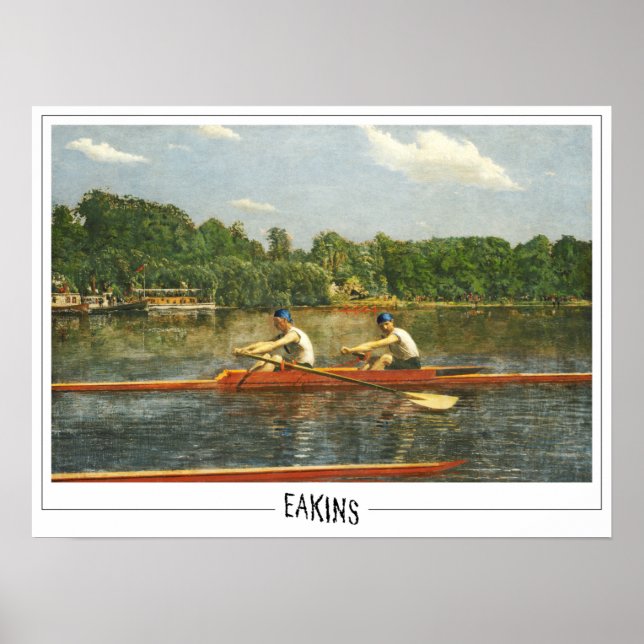 Poster d'art Thomas Eakins Zedign #3 (Devant)