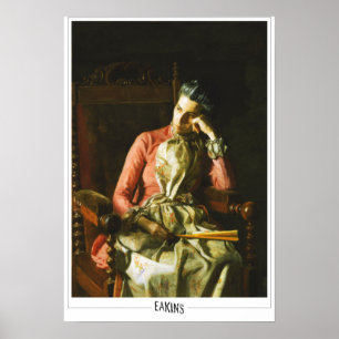 Poster d'art Thomas Eakins Zedign #8
