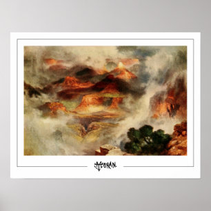 Poster d'art Thomas Moran Zedign #12