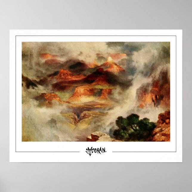 Poster d'art Thomas Moran Zedign #12 (Devant)