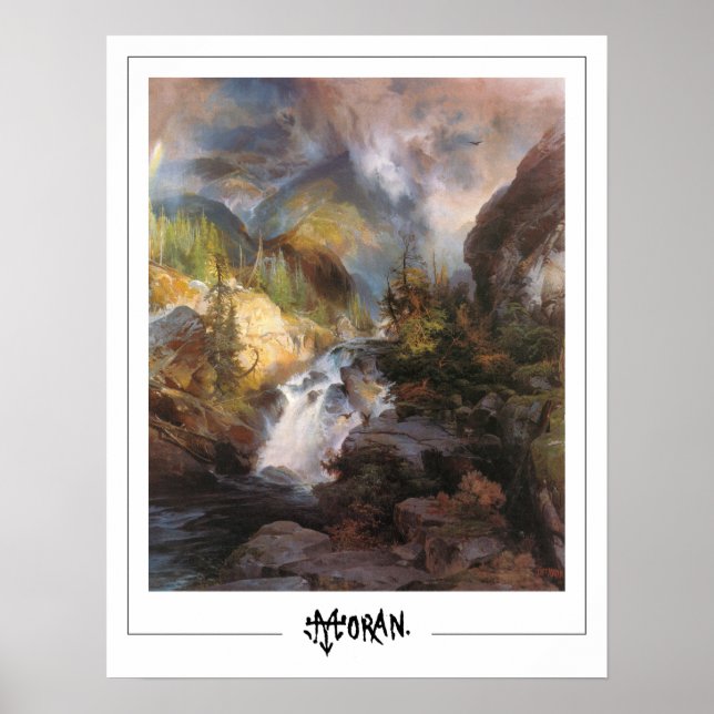 Poster d'art Thomas Moran Zedign #13 (Devant)