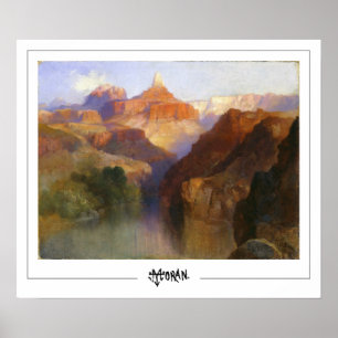 Poster d'art Thomas Moran Zedign #14