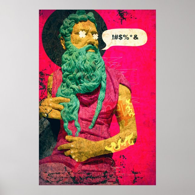 Poster d'art Titan (Devant)