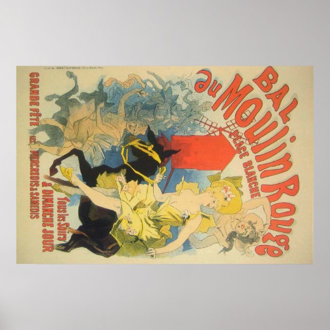 Poster d'art Toulouse Lautrec (Devant)