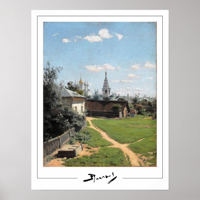 Poster d'art Vasily Polenov Zedign #12 (Devant)