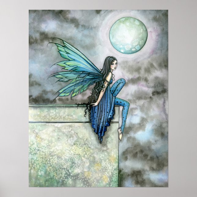 Poster d'art vedette gothique de nuit (Devant)