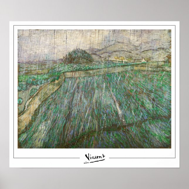 Poster d'art Vincent Van Gogh Zedign #10 (Devant)