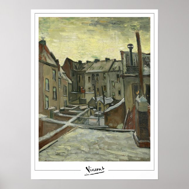 Poster d'art Vincent Van Gogh Zedign #10-3 (Devant)