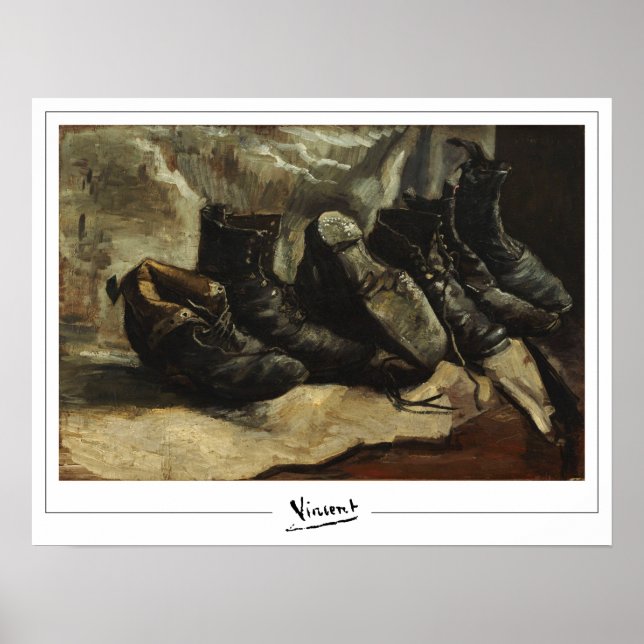 Poster d'art Vincent Van Gogh Zedign #17 (Devant)