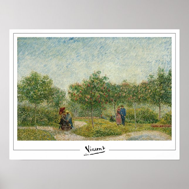 Poster d'art Vincent Van Gogh Zedign #35-2 (Devant)