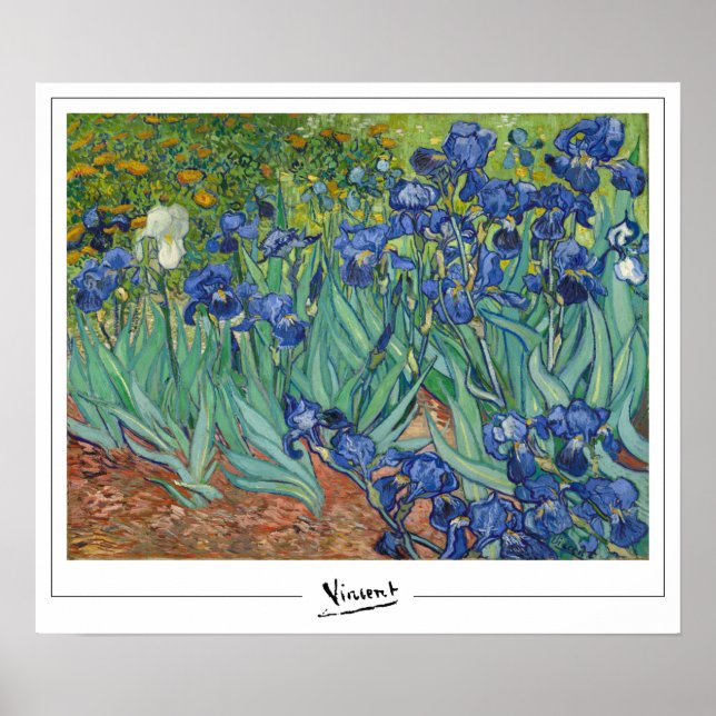 Poster d'art Vincent Van Gogh Zedign #45-3 (Devant)