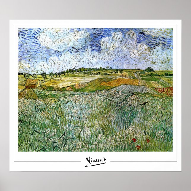 Poster d'art Vincent Van Gogh Zedign #531 (Devant)