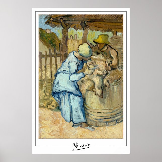 Poster d'art Vincent Van Gogh Zedign #54-2 (Devant)